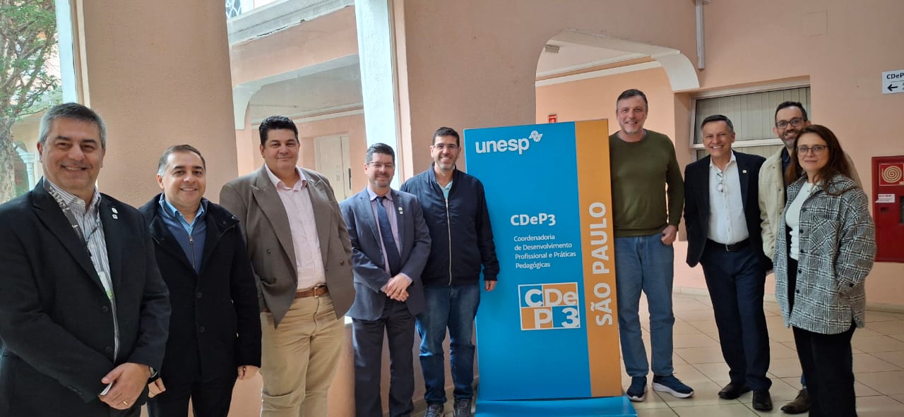 FUNDUNESP visita CDeP3 e reforça parceria com foco em projetos de inovação e formação pedagógica