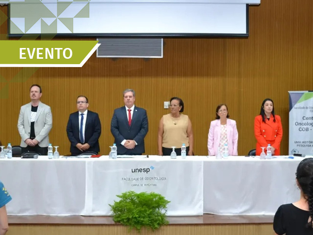 FUNDUNESP participa de celebração dos 30 anos do Centro de Oncologia Bucal da FOA-UNESP