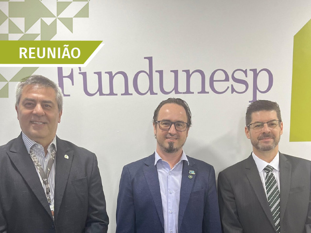 FUNDUNESP recebe representante do CONFIES para visita institucional
