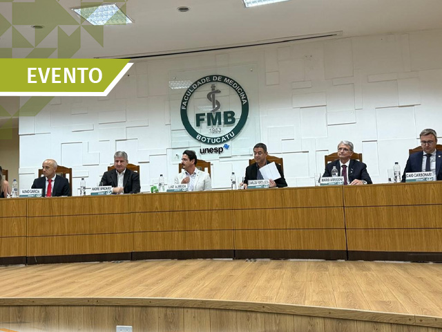 FUNDUNESP prestigia solenidade de posse da nova gestão do GAC da Unesp de Botucatu