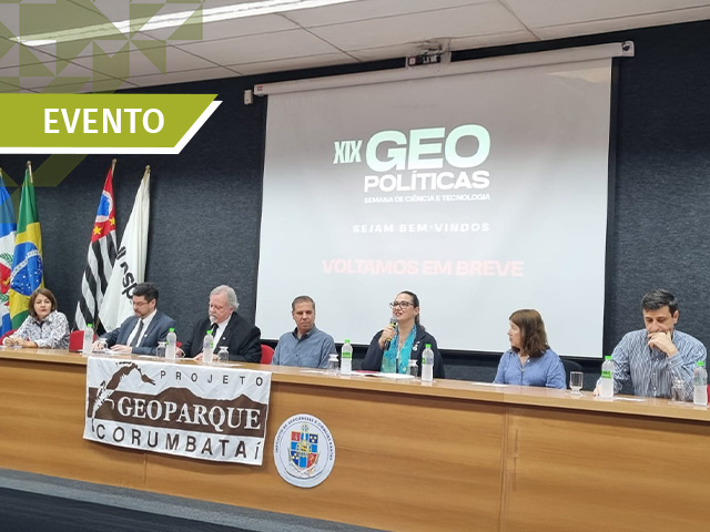 FUNDUNESP reforça seu papel no Geoparque Corumbataí durante abertura do XIX GEOPolíticas