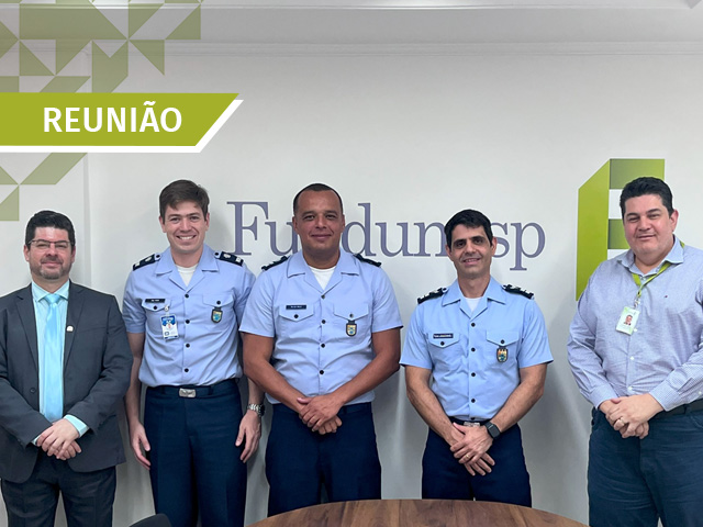 FUNDUNESP recebe comitiva do Instituto de Logística da Aeronáutica