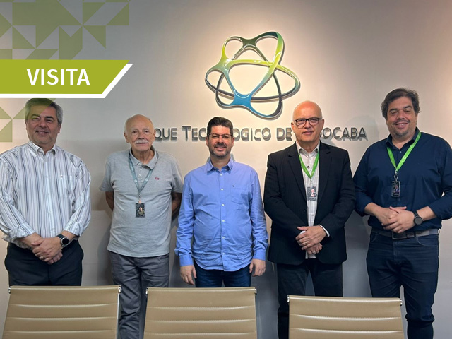 Diretoria da FUNDUNESP realiza visita institucional ao Parque Tecnológico de Sorocaba