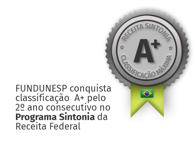 Pelo segundo ano seguido, FUNDUNESP obtém nota máxima no Programa Sintonia da Receita Federal