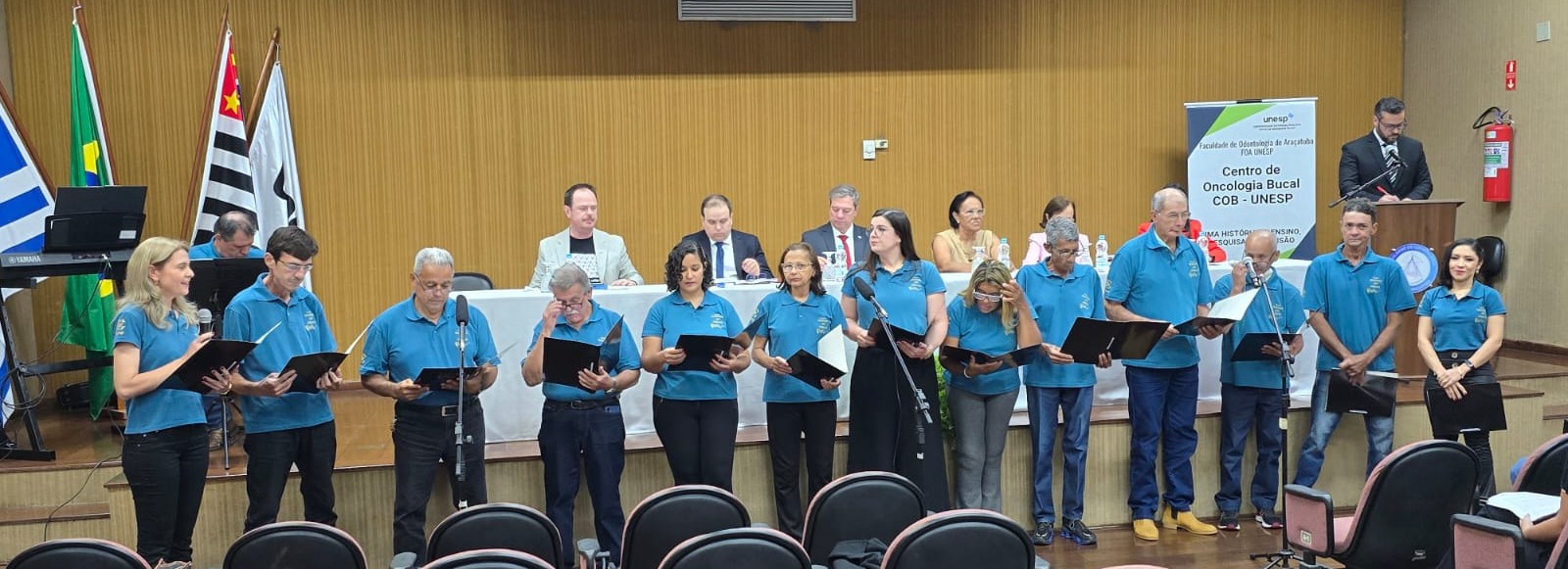 FUNDUNESP participa de celebração dos 30 anos do Centro de Oncologia Bucal da FOA-UNESP