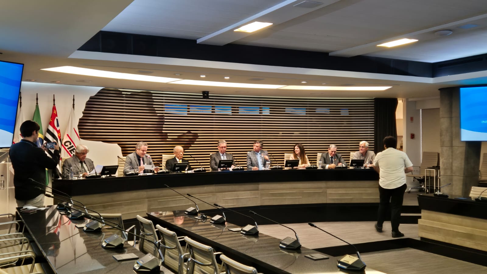 FUNDUNESP marca presença no 1º Simpósio Paulista de Infraestrutura realizado pelo IPEM-SP